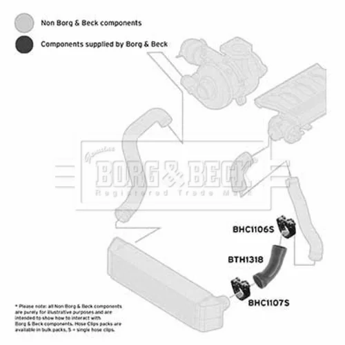 Hadica plniaceho vzduchu BTH1318 (BORG & BECK) - obr. 2