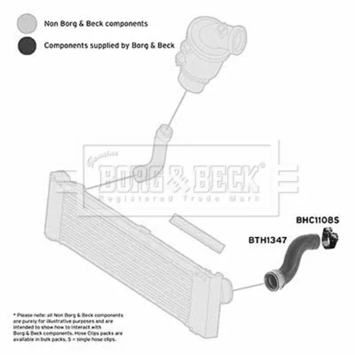 Hadica plniaceho vzduchu BTH1347 (BORG & BECK) - obr. 2
