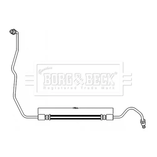 Brzdová hadica BORG & BECK BBH8596