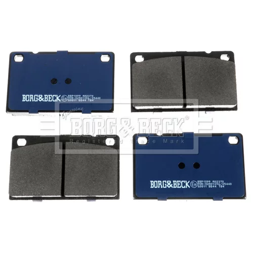 Sada brzdových platničiek kotúčovej brzdy BBP1099 (BORG & BECK) - obr. 1