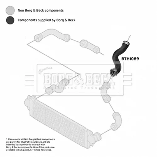 Hadica plniaceho vzduchu BTH1089 (BORG & BECK) - obr. 2