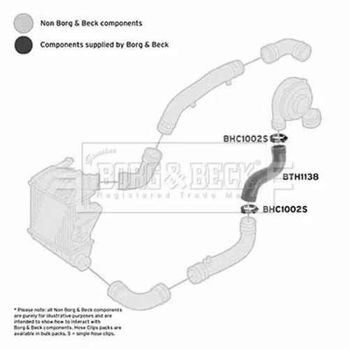 Hadica plniaceho vzduchu BTH1138 (BORG & BECK) - obr. 2
