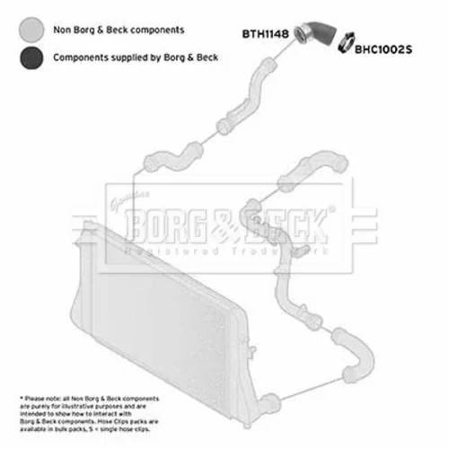 Hadica plniaceho vzduchu BTH1148 (BORG & BECK) - obr. 2
