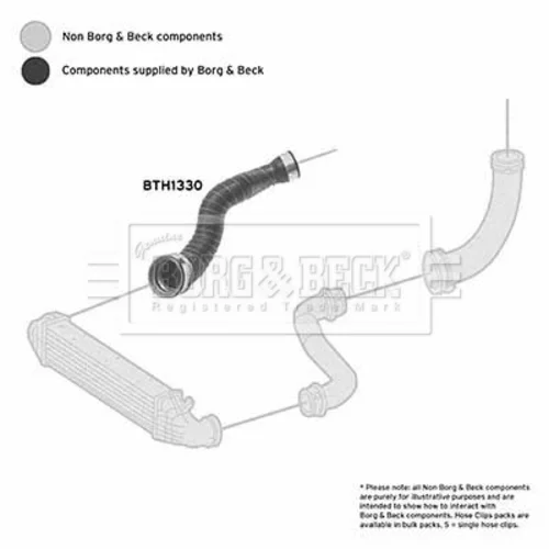 Hadica plniaceho vzduchu BTH1330 (BORG & BECK) - obr. 2