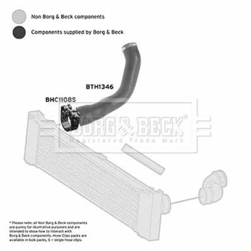 Hadica plniaceho vzduchu BTH1346 (BORG & BECK) - obr. 2