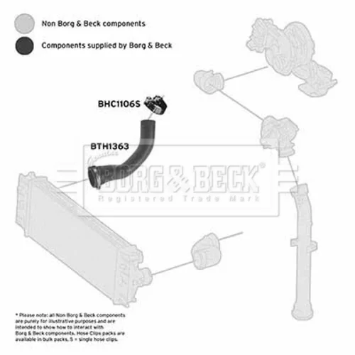 Hadica plniaceho vzduchu BTH1363 (BORG & BECK) - obr. 2