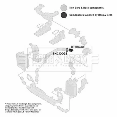 Hadica plniaceho vzduchu BTH1630 (BORG & BECK) - obr. 2