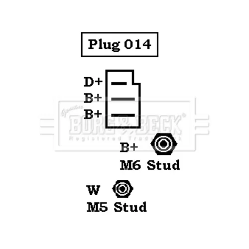 Alternátor BORG & BECK BBA2226