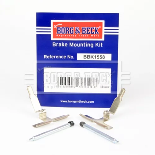 Sada príslušenstva obloženia kotúčovej brzdy BBK1558 (BORG & BECK) - obr. 1