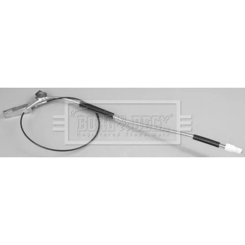 Ťažné lanko parkovacej brzdy BKB2938 (BORG & BECK) - obr. 1
