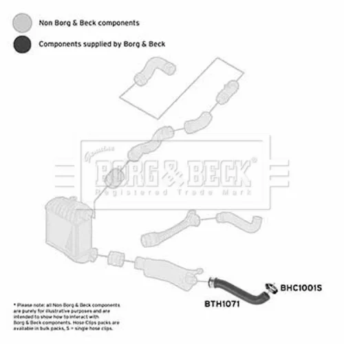 Hadica plniaceho vzduchu BTH1071 (BORG & BECK) - obr. 2