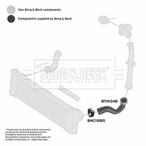 Hadica plniaceho vzduchu BTH1348 (BORG & BECK) - obr. 2
