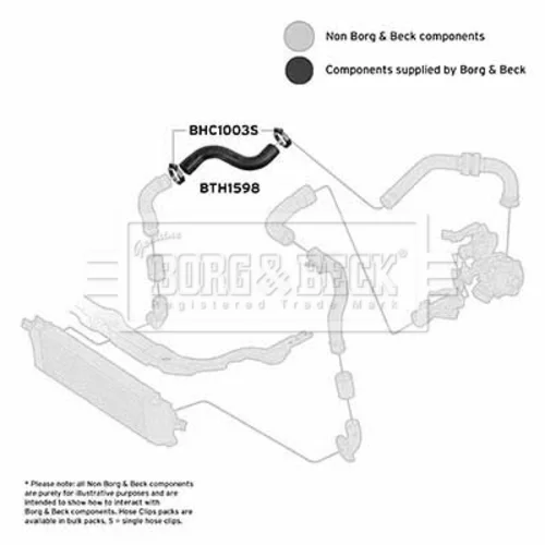 Hadica plniaceho vzduchu BTH1598 (BORG & BECK) - obr. 2