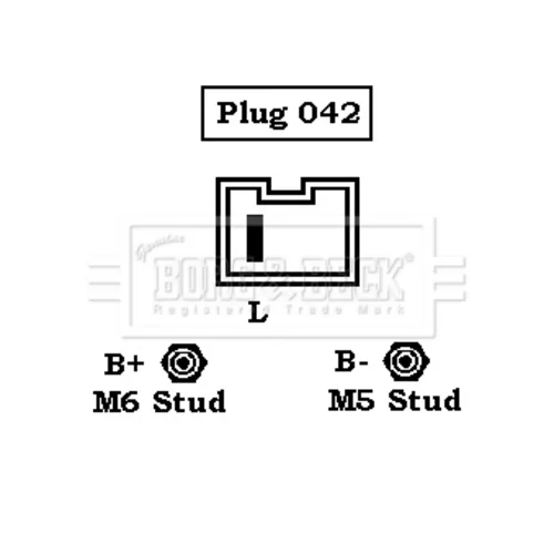 Alternátor BBA2302 (BORG & BECK) - obr. 1