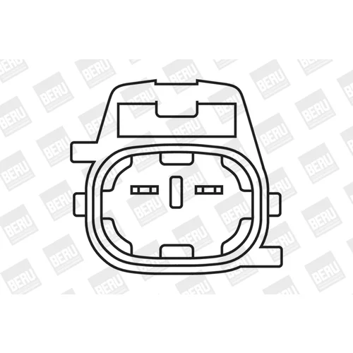 Zapaľovacia cievka ZS396 /BERU/ - obr. 2