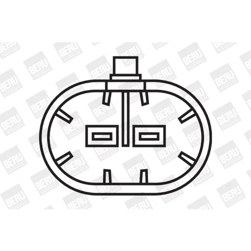 Zapaľovacia cievka ZS283 /BERU/ - obr. 1