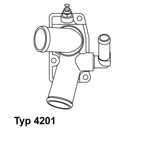 Termostat chladenia WAHLER 4201.92D