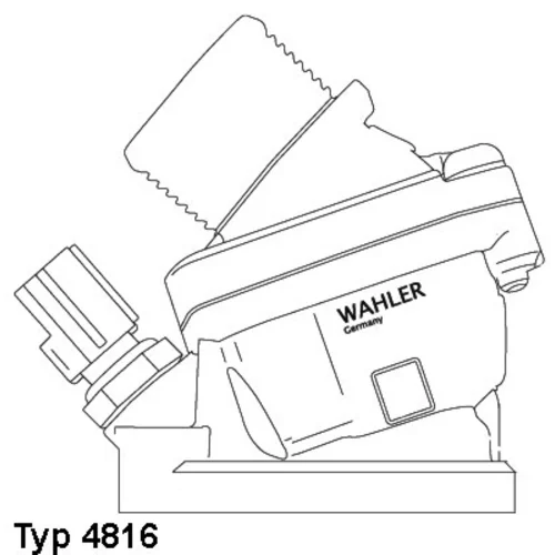 Termostat chladenia WAHLER 4816.90D