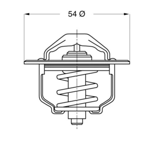 Termostat chladenia WAHLER 3103.79