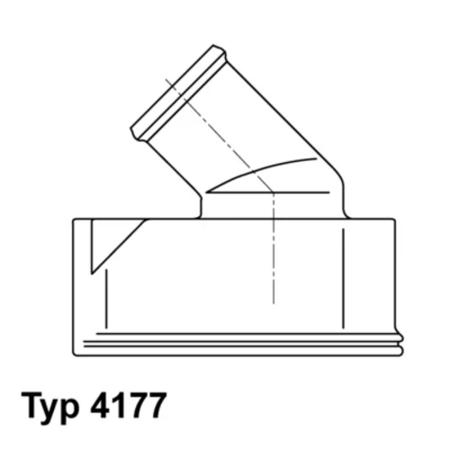 Termostat chladenia WAHLER 4177.92D
