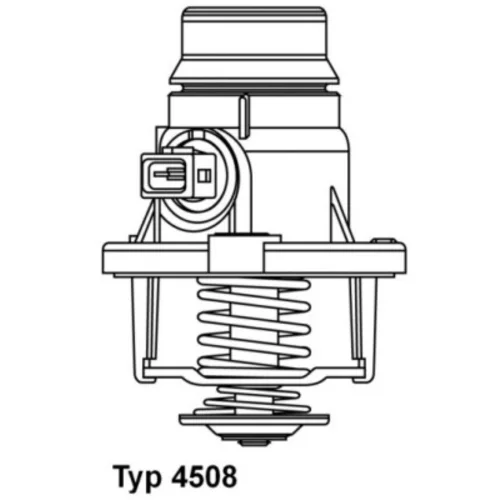 Termostat chladenia 4508.101D50 /WAHLER/