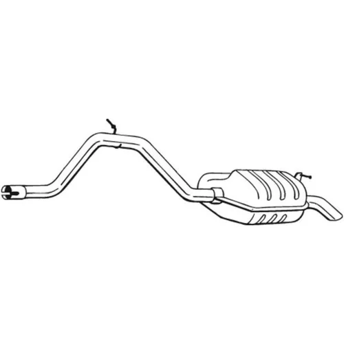 Koncový tlmič výfuku BOSAL 278-091