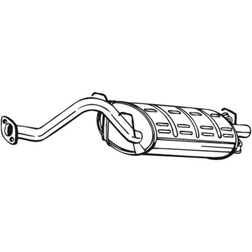 Koncový tlmič výfuku BOSAL 163-351