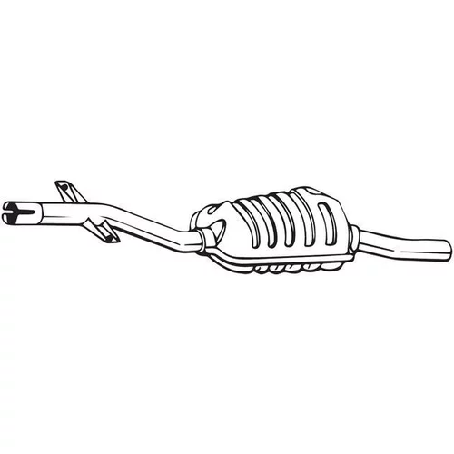 Stredný tlmič výfuku BOSAL 247-045