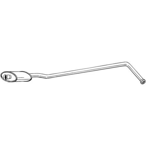 Stredný tlmič výfuku BOSAL 280-435