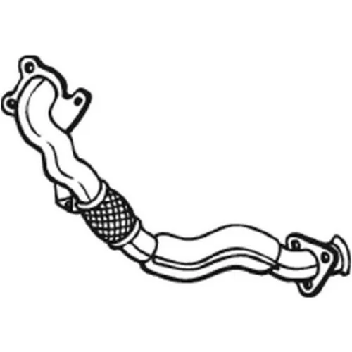 Výfukové potrubie 737-261 /BOSAL/