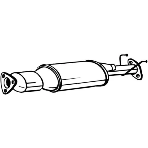 Filter sadzí/pevných častíc výfukového systému 097-227 /BOSAL/