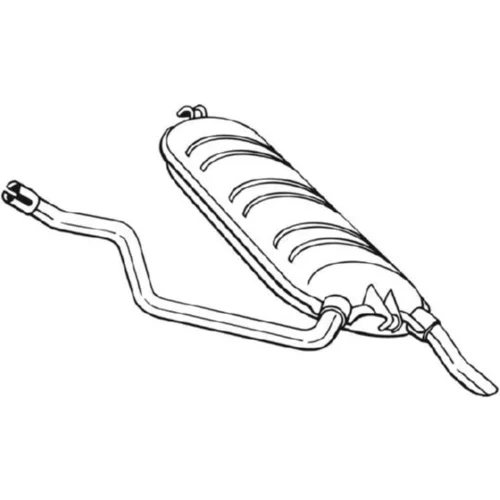 Koncový tlmič výfuku BOSAL 278-239