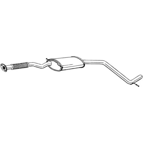 Stredný tlmič výfuku BOSAL 285-851