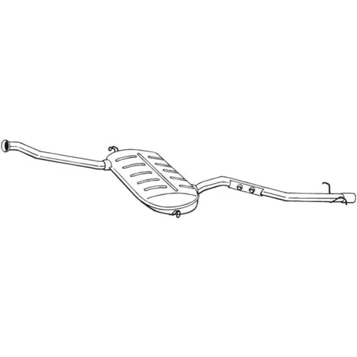 Stredný tlmič výfuku BOSAL 291-119