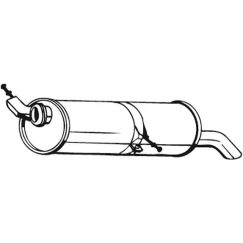Koncový tlmič výfuku BOSAL 190-153