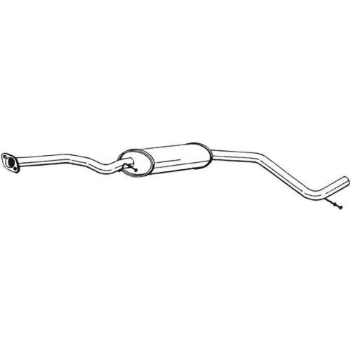 Stredný tlmič výfuku BOSAL 285-865