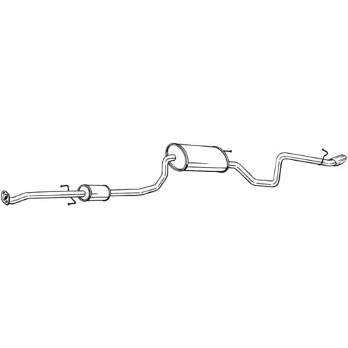 Koncový tlmič výfuku BOSAL 299-007