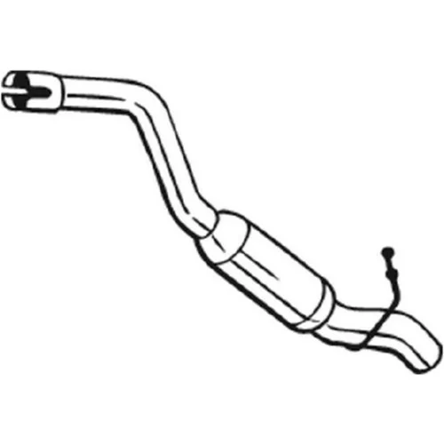 Koncový tlmič výfuku BOSAL 171-219