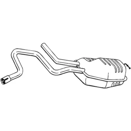 Koncový tlmič výfuku BOSAL 278-965