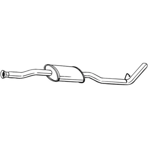 Stredný tlmič výfuku BOSAL 279-711