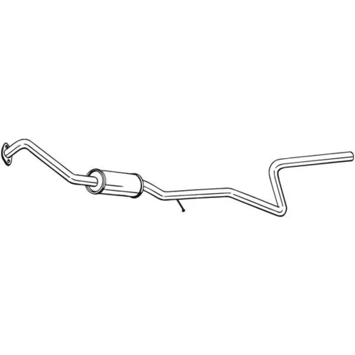 Stredný tlmič výfuku BOSAL 289-473