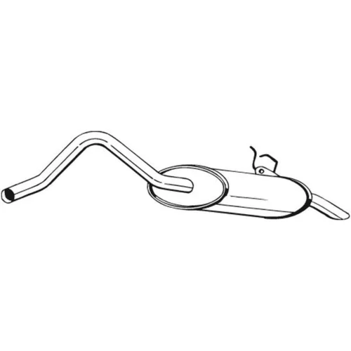 Koncový tlmič výfuku BOSAL 200-003