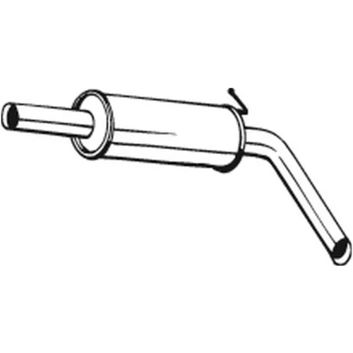 Stredný tlmič výfuku BOSAL 220-107