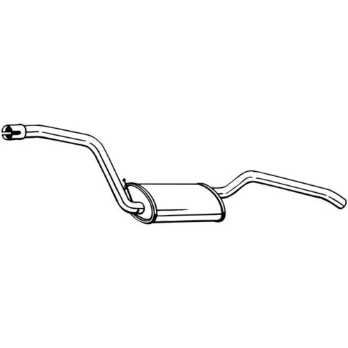 Koncový tlmič výfuku BOSAL 281-981