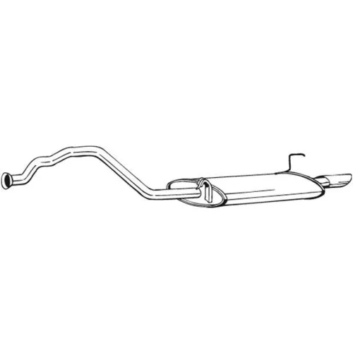 Koncový tlmič výfuku BOSAL 283-017