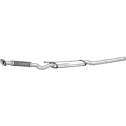 Stredný tlmič výfuku BOSAL 285-211