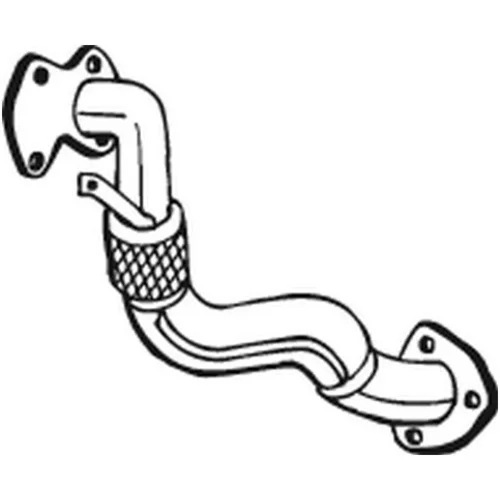 Výfukové potrubie 737-259 /BOSAL/