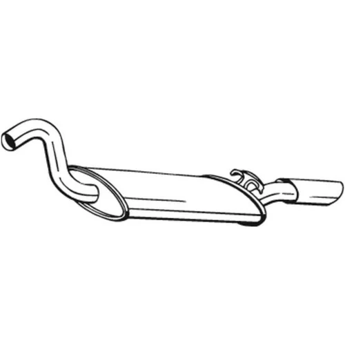 Koncový tlmič výfuku BOSAL 105-015