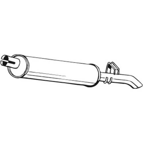 Koncový tlmič výfuku BOSAL 185-939