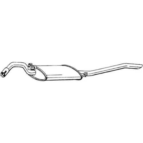 Koncový tlmič výfuku BOSAL 281-699